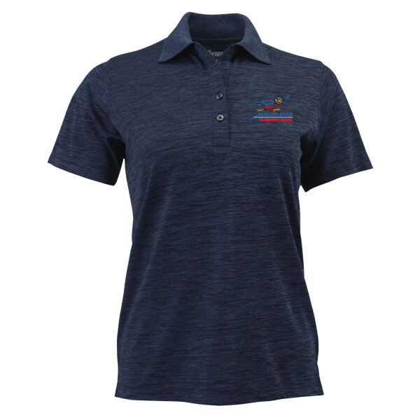 Paragon Women's Dakota Striated Heather Polo Thumbnail