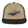 Flat Bill Snapback Trucker Cap Thumbnail
